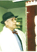 Dr. Haddad with Sefer Torah