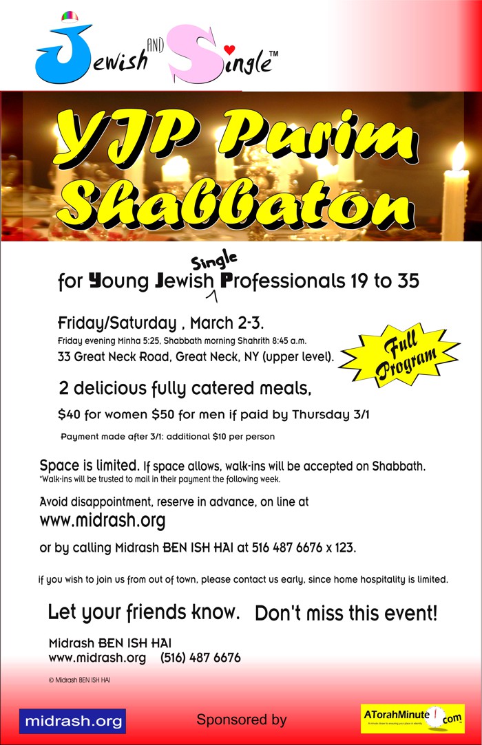 Young Jewish Professionals Shabbaton